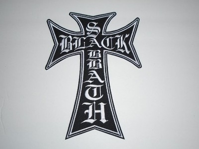 BLACK SABBATH EMBROIDERED BACK PATCH