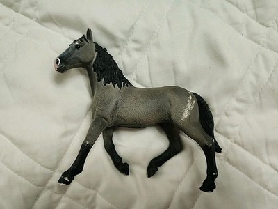 Schleich Cheval de Selle Francais Mare Figure Horse 13955 Grey Black Toy 