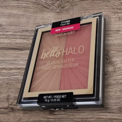 Wet n Wild MegaGlo Blushlighter BLUSH & HIGHLIGHTER Shimmer Metallic FLASH ME