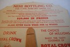 #2, NICE RARE 1945 Royal Crown Cola Hand Ad Fan $50,000 CONTEST Fayetteville NC — photo 6