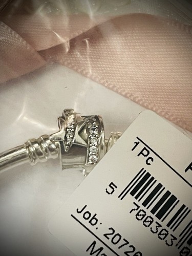 Authentic PANDORA Shooting Star Charm Bangle/Bracelet 592733C01-19 7.5” NEW! - Picture 2 of 13