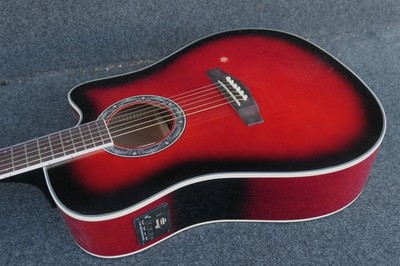 Ibanez PF28ECE TRS MAPLE TOP ACC ELECTRIC CUTAWAY FISHMAN Dreadnought Size