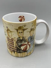 VTG Lang Companies Coffee Mug by Good & DiPaolo "Girlfriends" We're Happy...
