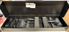 Two Nomadic Display Tradeshow Booth Lights w/ Cables in case