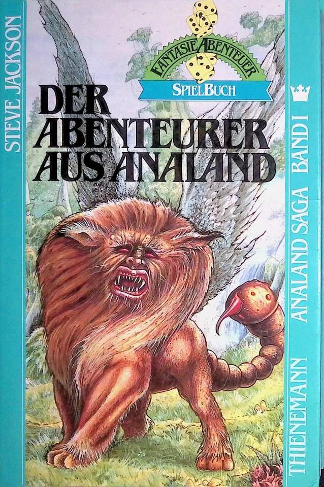 Analand Saga 1 - Der Abenteurer aus Analand - Thienemann Ed - B-/B/B- - Bild 1 von 4