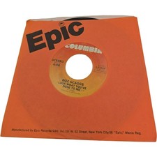 Vintage 1980 CBS Boz Scaggs Look What You've Done to Me 45 RPM Vinyl