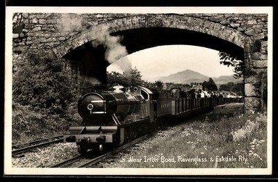 Ansichtskarte Ravenglass and Eskdale Railway, Near Irton Road 