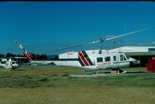 Q-508  VH-NSU  LLOYD AVIATION  BELL 212     ORIGINAL KODAK SLIDE