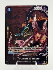 St. Topman Warcury (Alternate Art) OP13-089 Carrying On His Will Foil