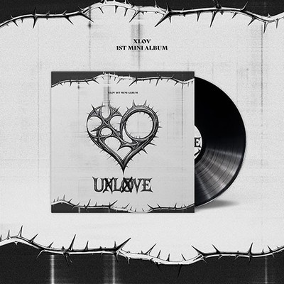 XLOV - UXLXVE (LP) Photo Card K-pop Boy Band Vinyl Poster Album Boy Group Band