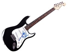 Yeasayer Signed Autographed Guitar