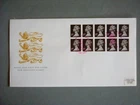 GB DEFINITIVE FDC 1989 £1.90 BOOKLET  10 X 1ST WINDSOR SPECIAL POSTMARK