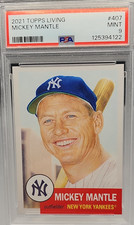 2021 Topps Living Set - Mickey Mantle #407  PSA MINT 9 (5 available)