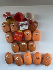 Lot Of McDonald’s Toys Chicken Nuggets Changeable Accessories 1988-2023 19 Pcs.