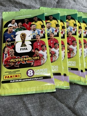 50 Päckchen Panini Adrenalin XL World Cup 2026 Trading Cards