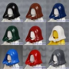 LEGO - 9x Hood Combo - Black Green Blue Red Minifigure Jedi Dementor Star Wars