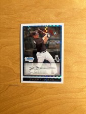 2009 Topps Bowman Chrome X-Fractor Autograph Tyler Flowers #BCP23 /299 White Sox