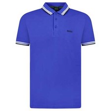 Image of Boss Paddy Polo Shirt Blue