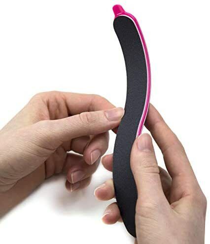 StylFile Curved Nail File with 240/400 Grit for Manicures - Professional, 3-in- - Picture 5 of 7