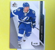 TYLER JOHNSON  2014-15  SP GAME USED 44/50  #24  TBay Lightning
