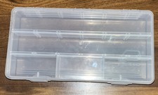 Plano Storage Case MODEL 3500 MOLDING-MADE IN USA CO- Clear