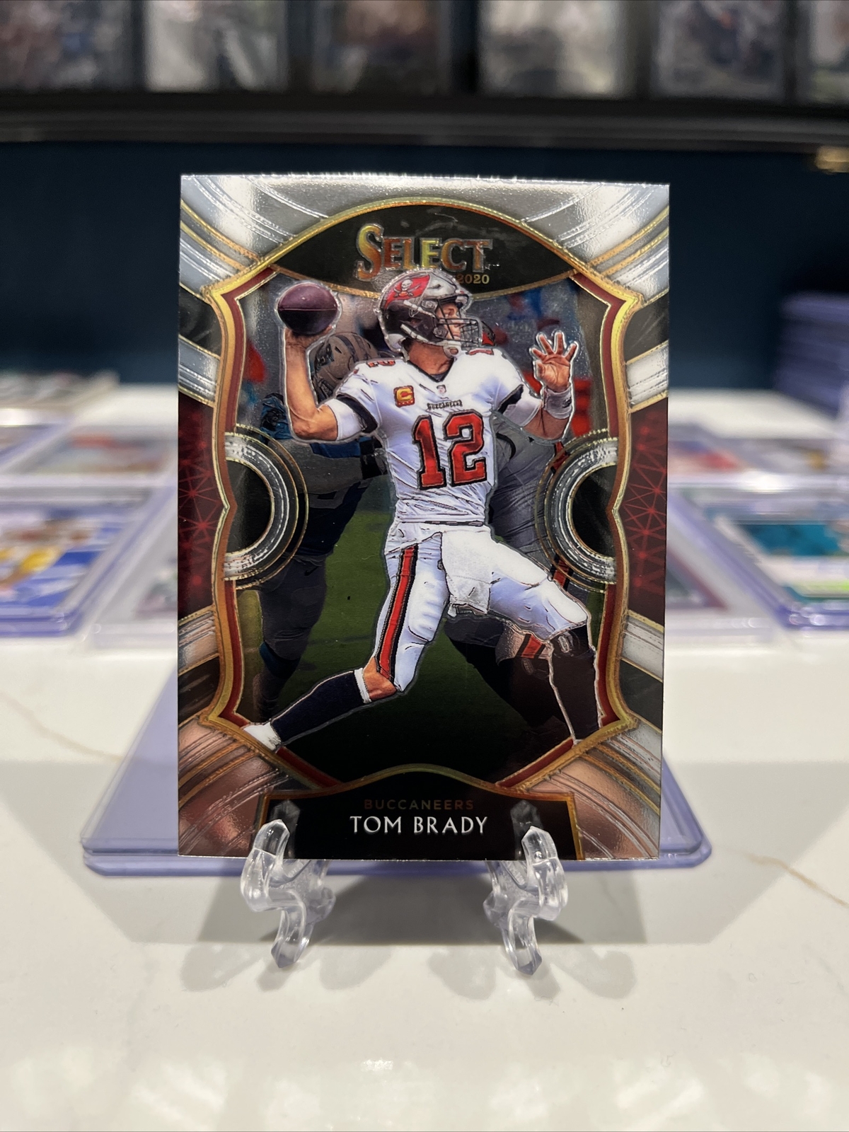 Tom Brady 2020 Select Football Concourse Level Base #1 INVEST GOAT HOF MVP TB12
