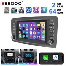 F&uuml;r Mercedes Benz W164 GL320 ML350 X164 Autoradio Android Carplay GPS NAVI 2+64G