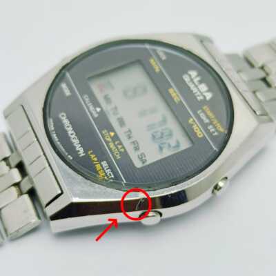 Seiko Alba Y448-6000 Quartz Digital Vintage Men's Watch | eBay