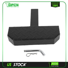 Class III 2" Trailer Hitch Receiver Bumper Towing Rear Hitch Step Anti Slip
