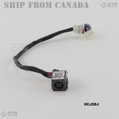 GENUINE DELL LATITUDE E6420 LAPTOP DC IN POWER JACK CJ28J 0CJ28J TESTED GENUINE DELL LATITUDE E6420 LAPTOP DC IN POWER JACK CJ28J 0CJ28J TESTED
