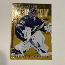 2021-22 Upper Deck Fleer Ultra Gold Speckled Rainbow Foil Andrei Vasilevskiy #59