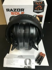 Walker's Razor Sole Slim Electronic Ear Muffs - Black