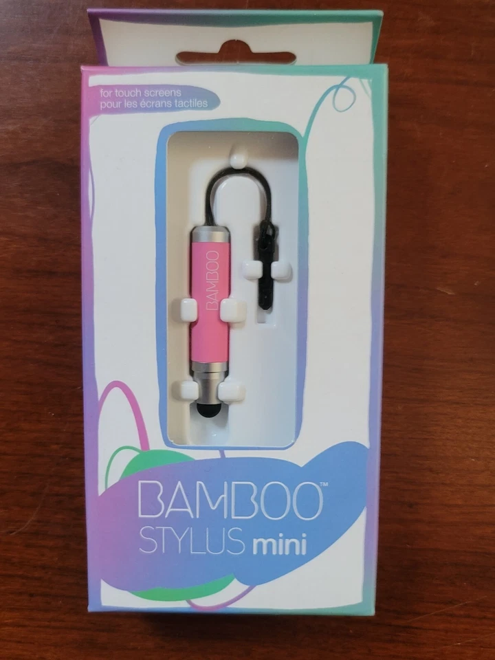 18 Wacom Stylus Bambú Mini Rosa LOTE A GRANEL CS120P Tabletas Universales Teléfonos Inteligentes  Foto 3 de 4