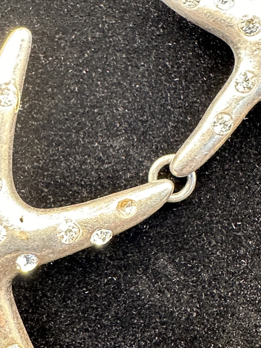 Vintage Signed Joan Boyce Starfish Necklace View 3