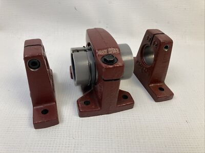 Thomson Ball Bushing Pillow Block PB-12-ADJ & 2 SB-12 Vintage NWOB New NOS
