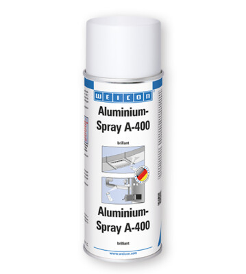 WEICON Aluminium-Spray A-400  brilliant   400 ml 11051400