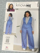 Know Me By Mimi G Top Jumpsuit Sewing Pattern R12215 Size 18-20-22-24-26 Uncut 2
