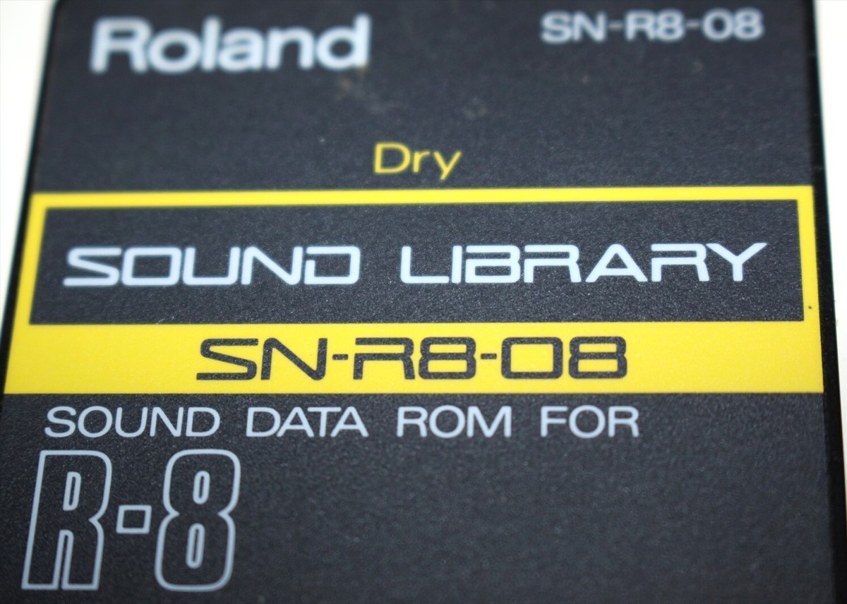 ローランド SN-R8-02 SOUND LIBRARY 音源カード(R-8用) ROLAND SN-R8-08
