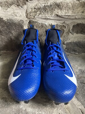 Nike Vapor Untouchable Pro 3 Football Cleats Size 12.5 Men Black Blue New Nike Vapor Untouchable Pro 3 Blue Black Football Cleats Size  main image 2