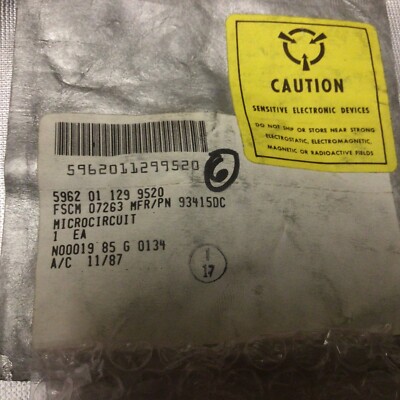 FAIRCHILD SEMICONDUCTOR CORP	93415DC MICROCIRCUIT