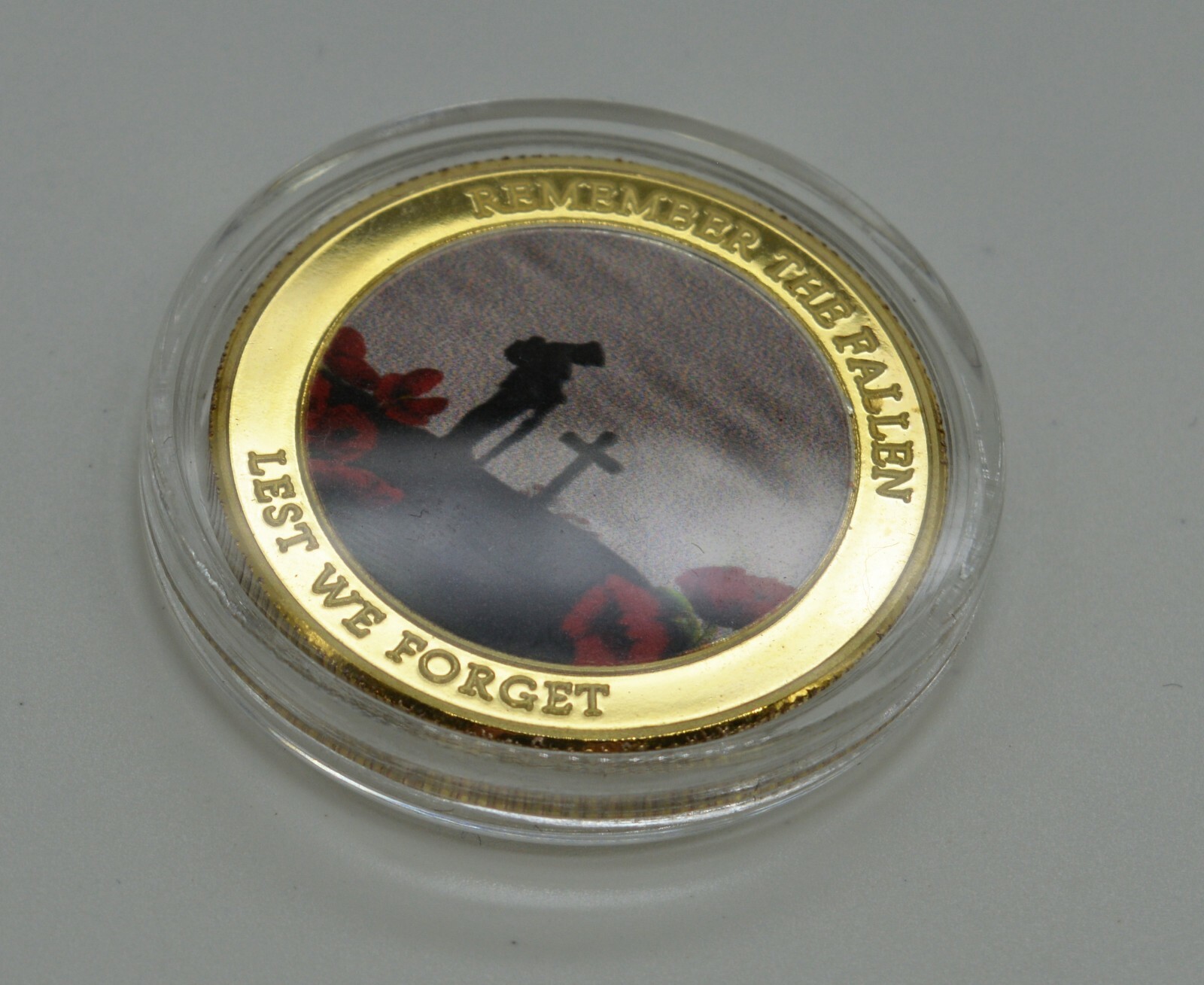 RED RUM Grand National Commemorative Coin - Dual Metal Silver & 24ct Gold Plated