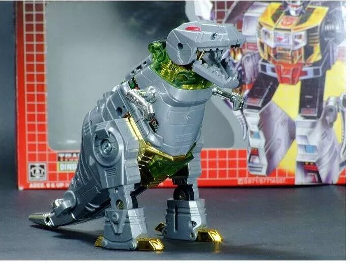 NEW Transformers G1 KO grimlock dinobot reissue Mint action figure
