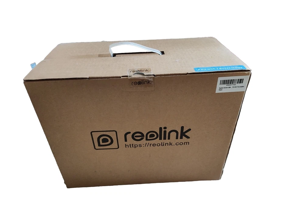Reolink 8CH 4MP POE Camera System 2TB HDD RLK8-410B4 New In Box 48V NVR PSU - Image 2 of 4