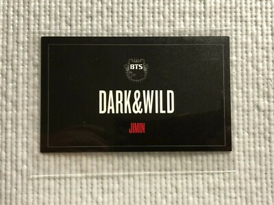 BTS 1st Album Dark & Wild Official Photo Card ( JIMIN ) | eBay