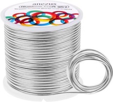 12 Gauge Aluminum Wire 100 Feet Anezus Metal Armature Wire Bendable Sculpting W