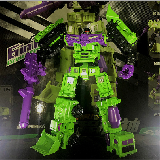 Deformation GT Devastator Engineering Car Combiner 6 In 1 - Foto 1