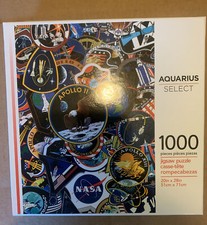 PUZZLE PARCHES MISIÓN NASA PUZZLE Acuario Seleccionar 1000 Piezas 62-906