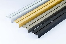 Stair Nosing Anodised aluminium anti non slip edge -trim- 40x20 mm 1M (39.37")