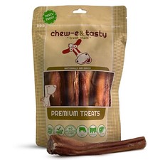 6" inch Jumbo BULLY STICKS All Natural Dog Treats Chews for Dogs  5 Sticks 