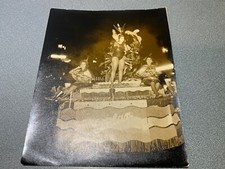FOTO ORIGINAL 1950 10x8 CUBANA VEDETTE RUMBERA CARNAVAL FLOTADOR CERVEZA POLAR
